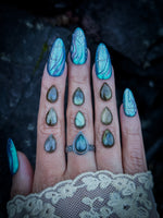 Dragon Tear Drop Rings