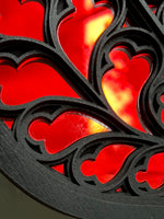 York Heart Red Mirror - Seconds Sale