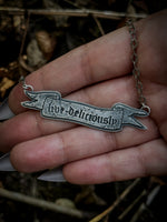 Live Deliciously Necklace