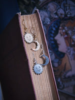 Ouija Moon + Sun Earrings