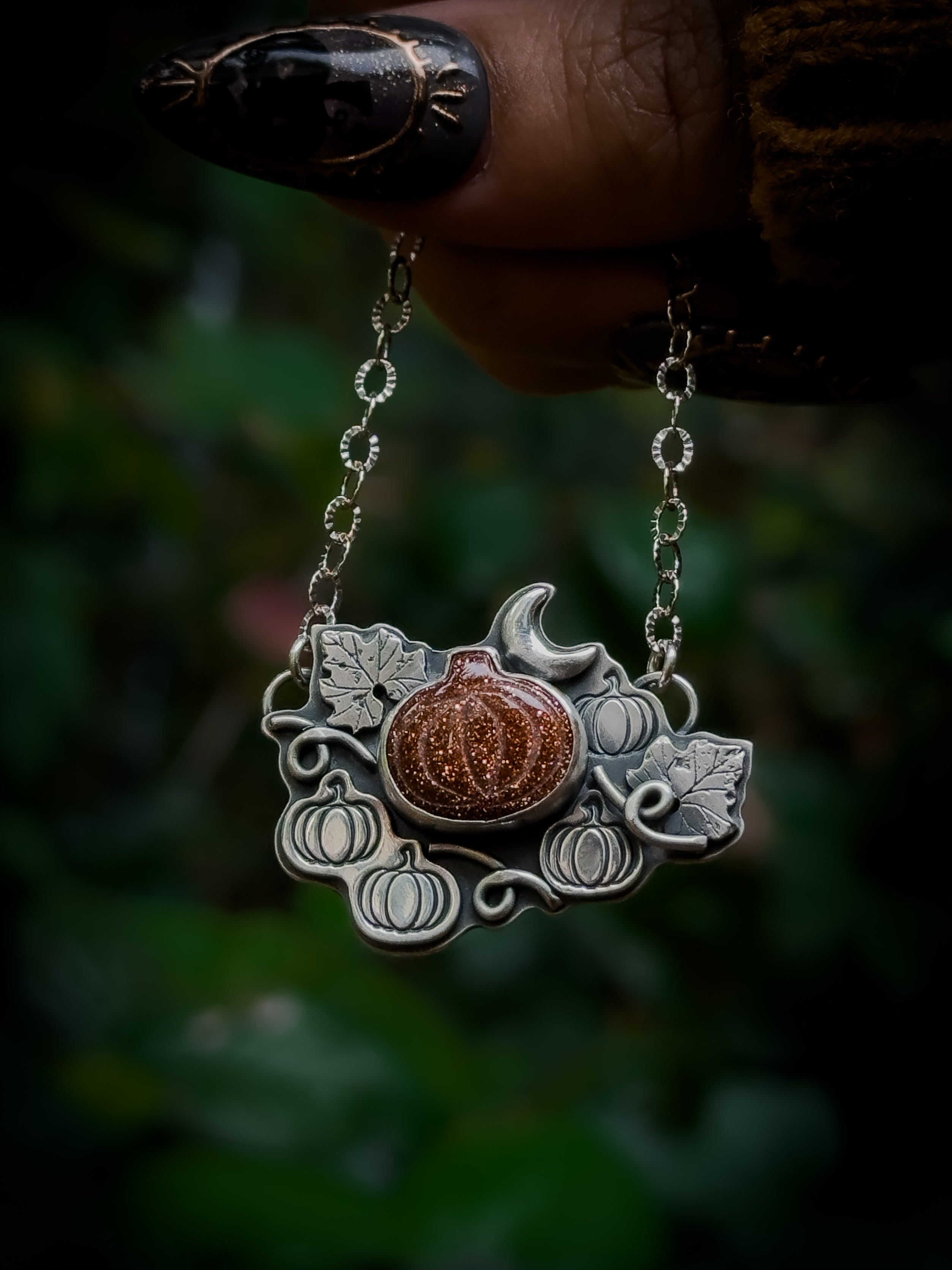 Pumpkin Patch Necklace