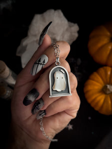 Ghost Cloche Necklaces