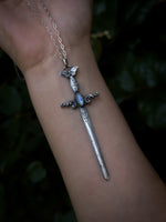 Lepidoptera Sword Necklace