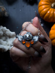 Mischievous Jack-O-Lantern Necklace