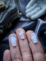 Moonstone Petite Coffin Ring