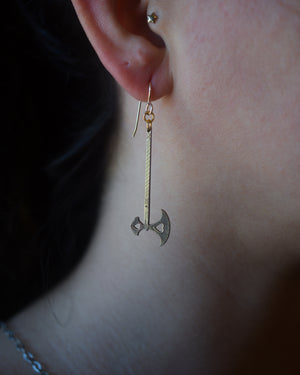 Mountaineer Axe Earrings