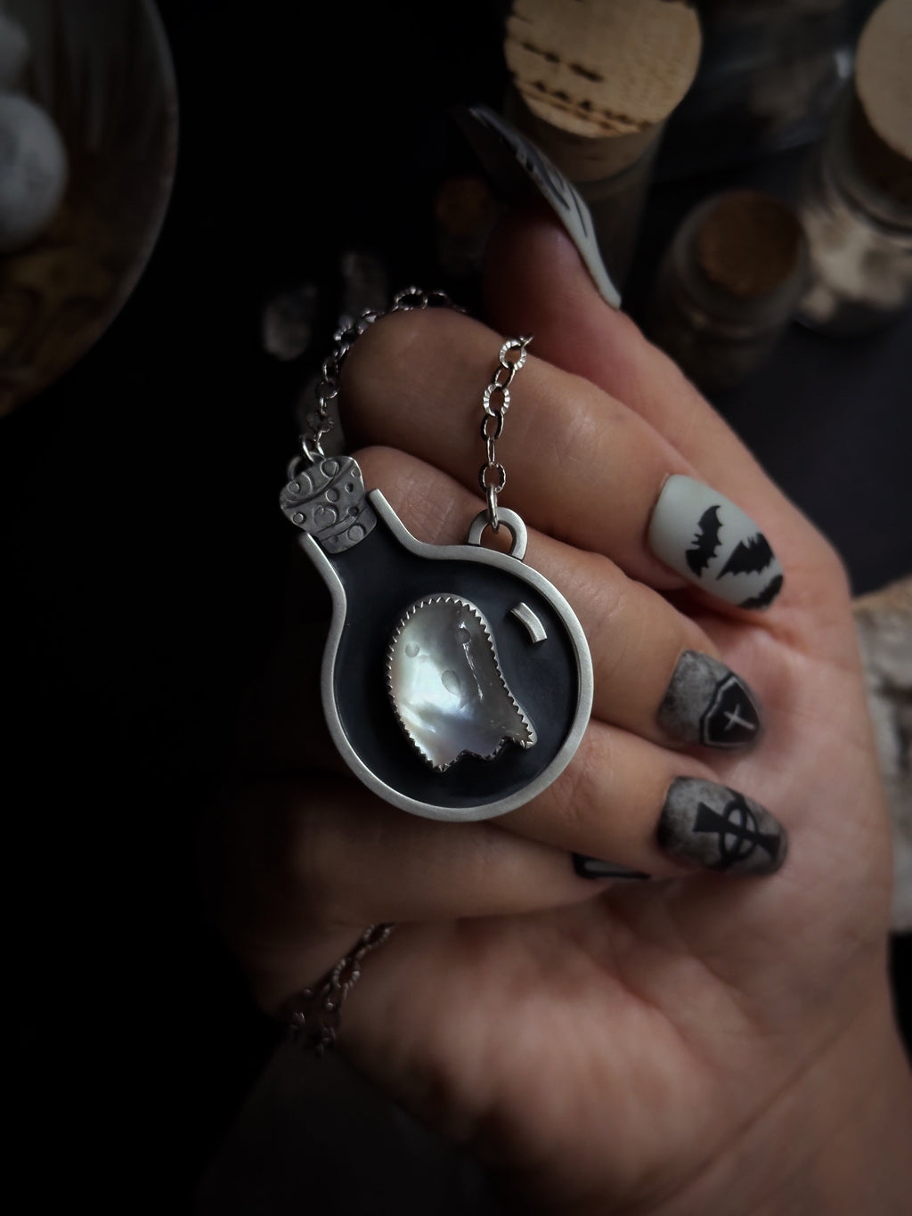 Ghost Potion Necklace