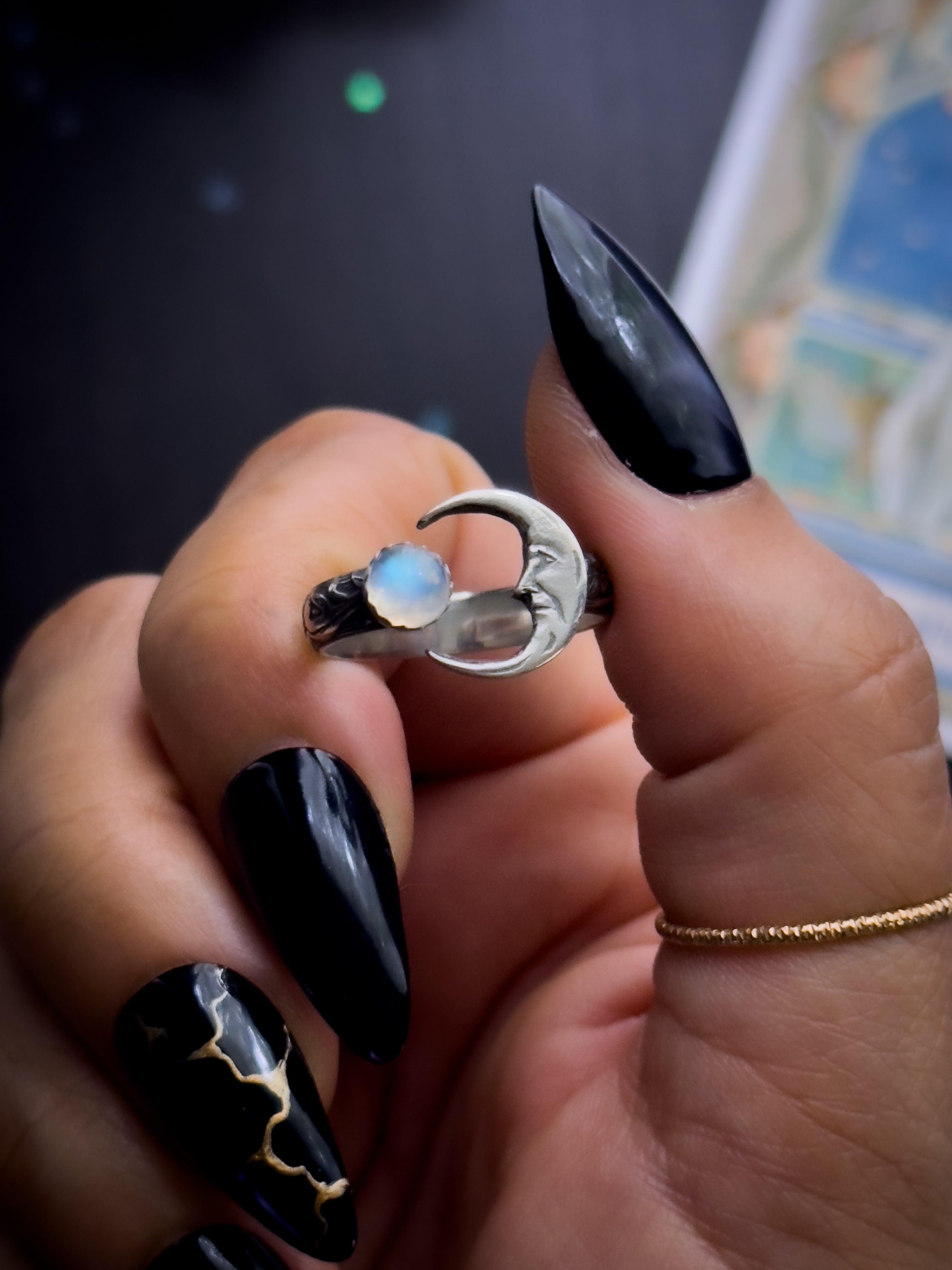 Moon Baby Ring