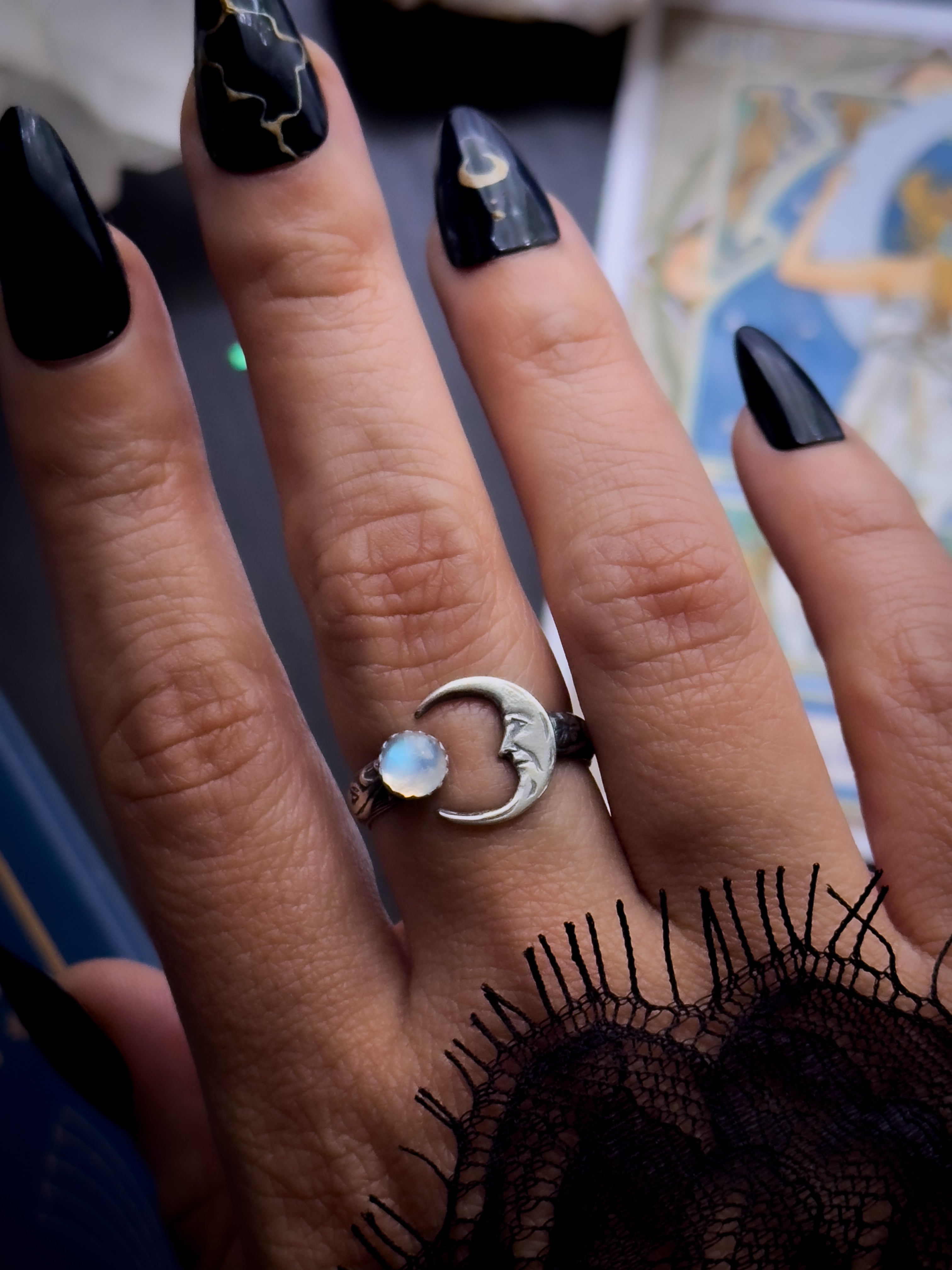 Moon Baby Ring