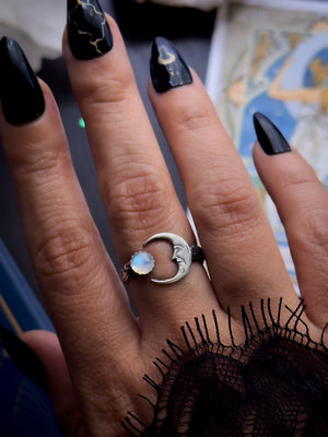 Moon Baby Ring