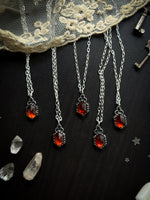 Crimson Charm Necklace