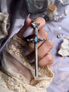 Lepidoptera (moth) Sword Necklace