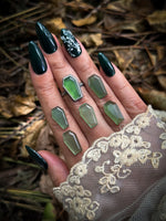Custom Size Serpentine Coffin Ring