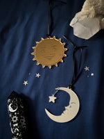 Sun + Moon Ouija Ornaments