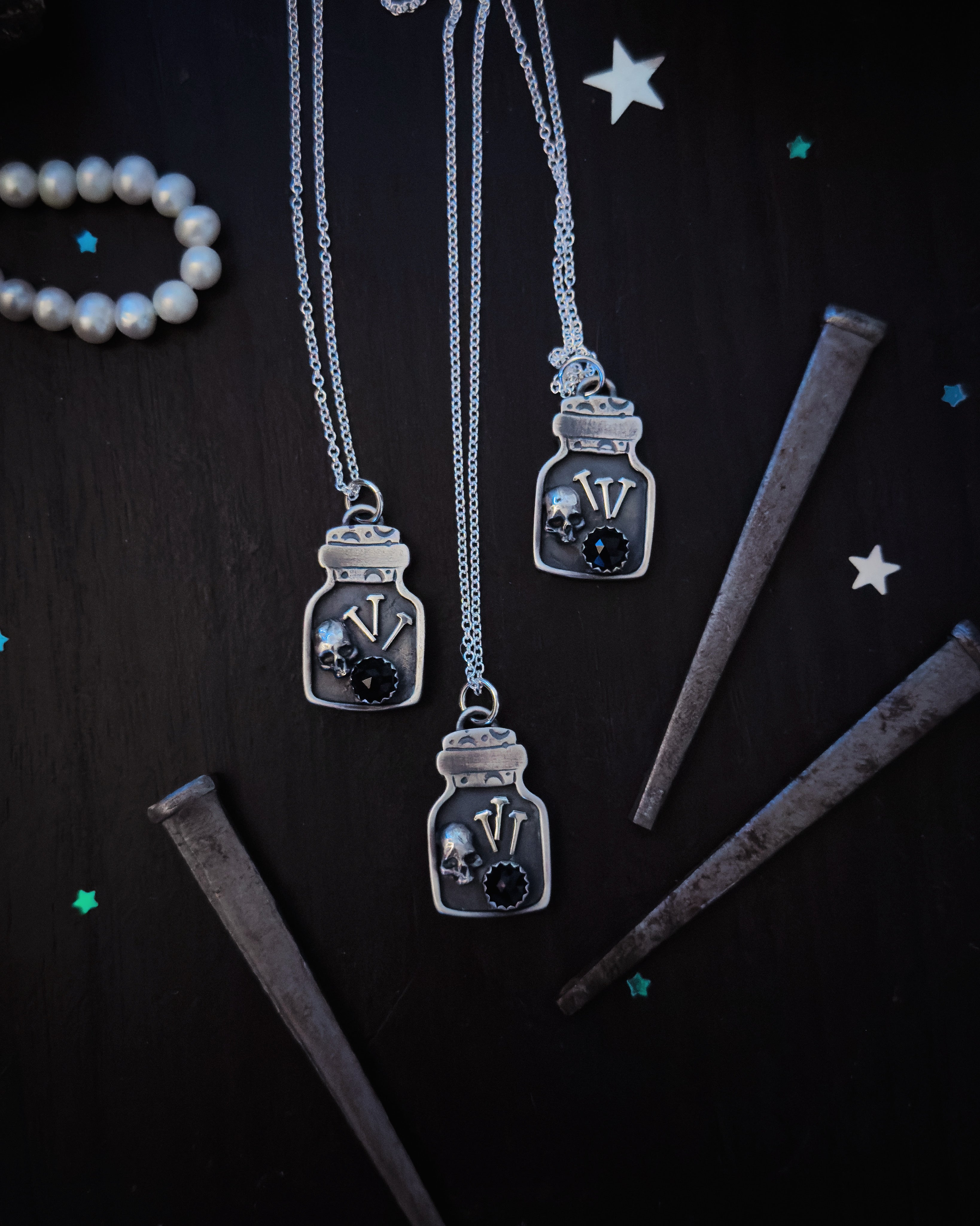 Protection Jar Charm Necklace