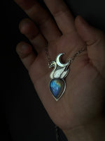 Swan Night Necklace