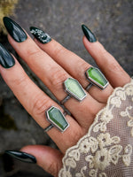 Custom Size Serpentine Coffin Ring