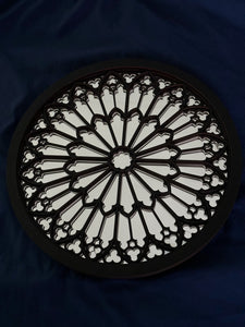 Paris Cathedral Silver Mirror - Seconds Sale