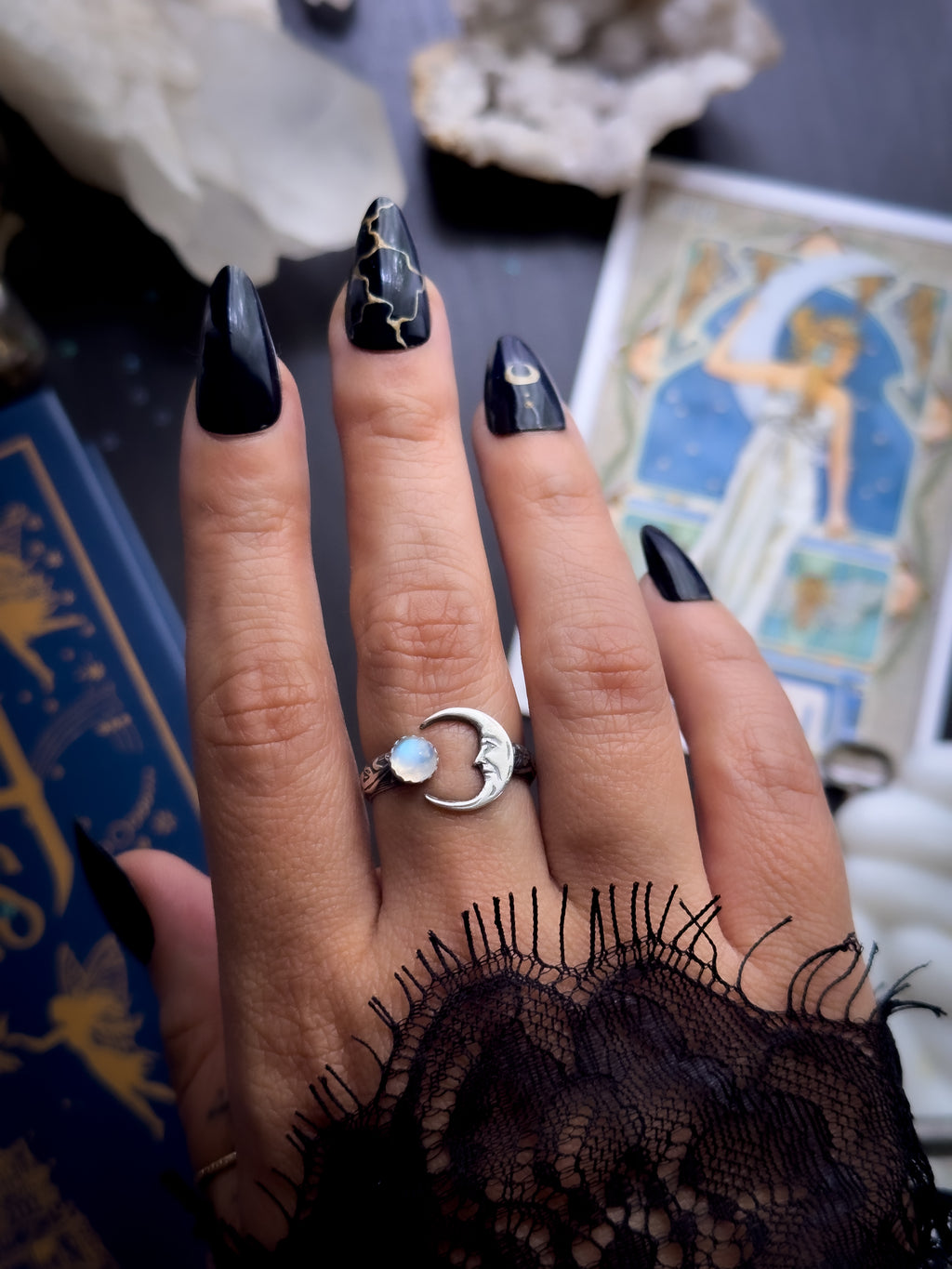 Moon Baby Ring