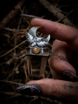 Autumn Moon Necklace