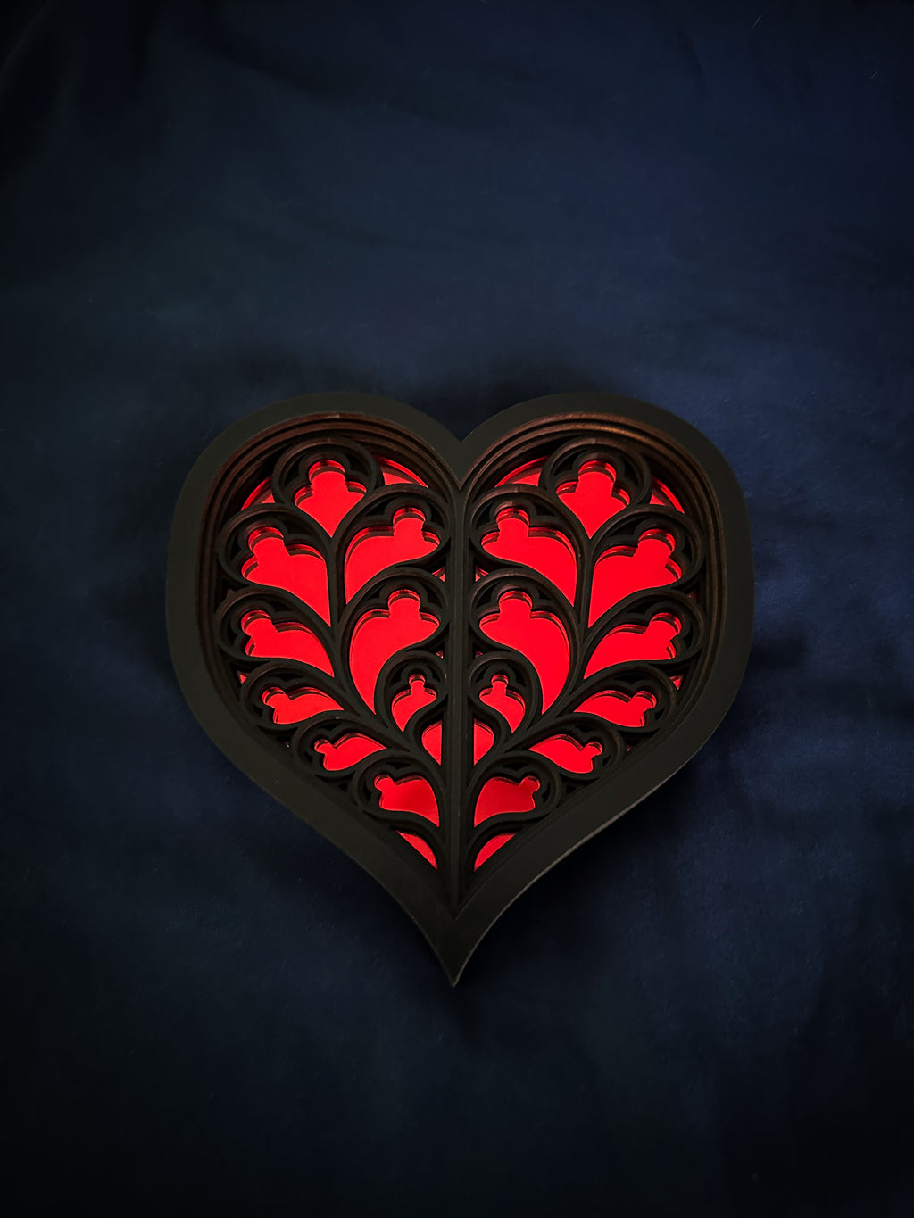 York Heart Red Mirror - Seconds Sale