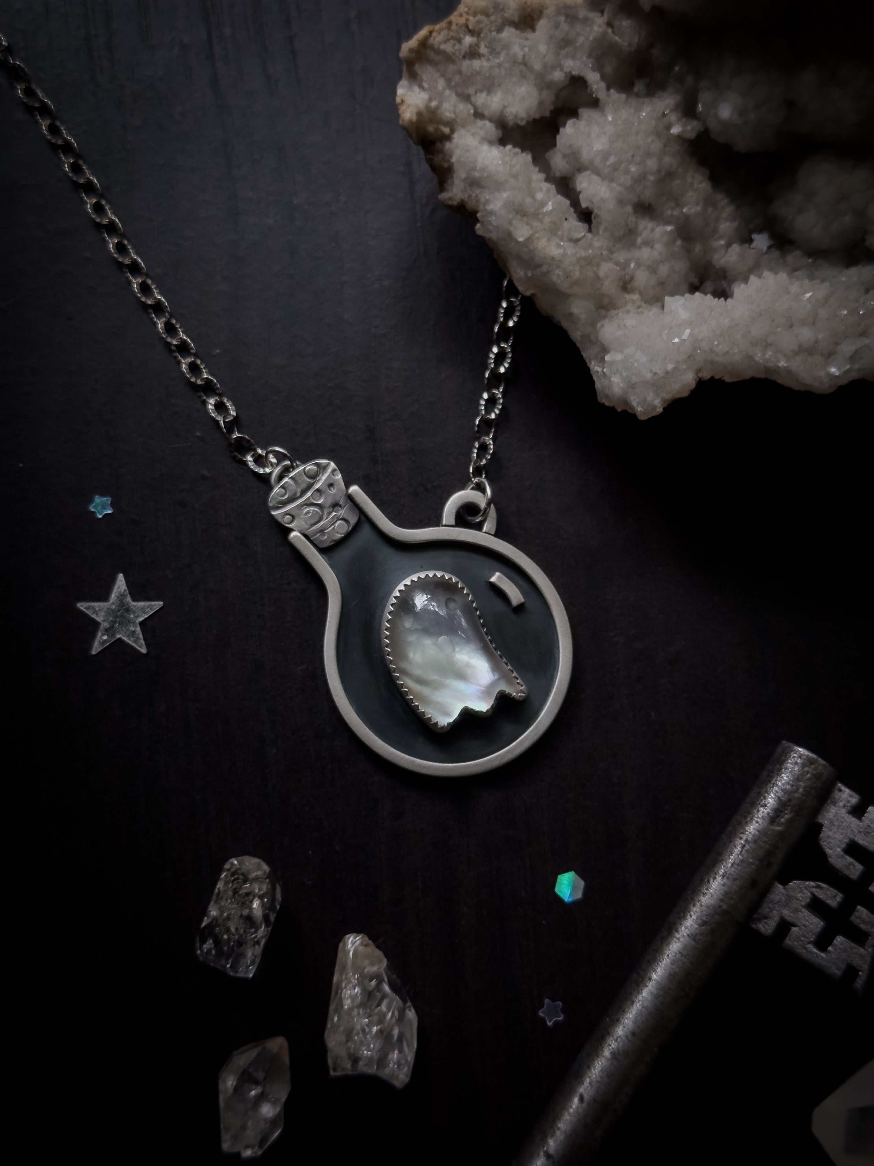 Ghost Potion Necklace