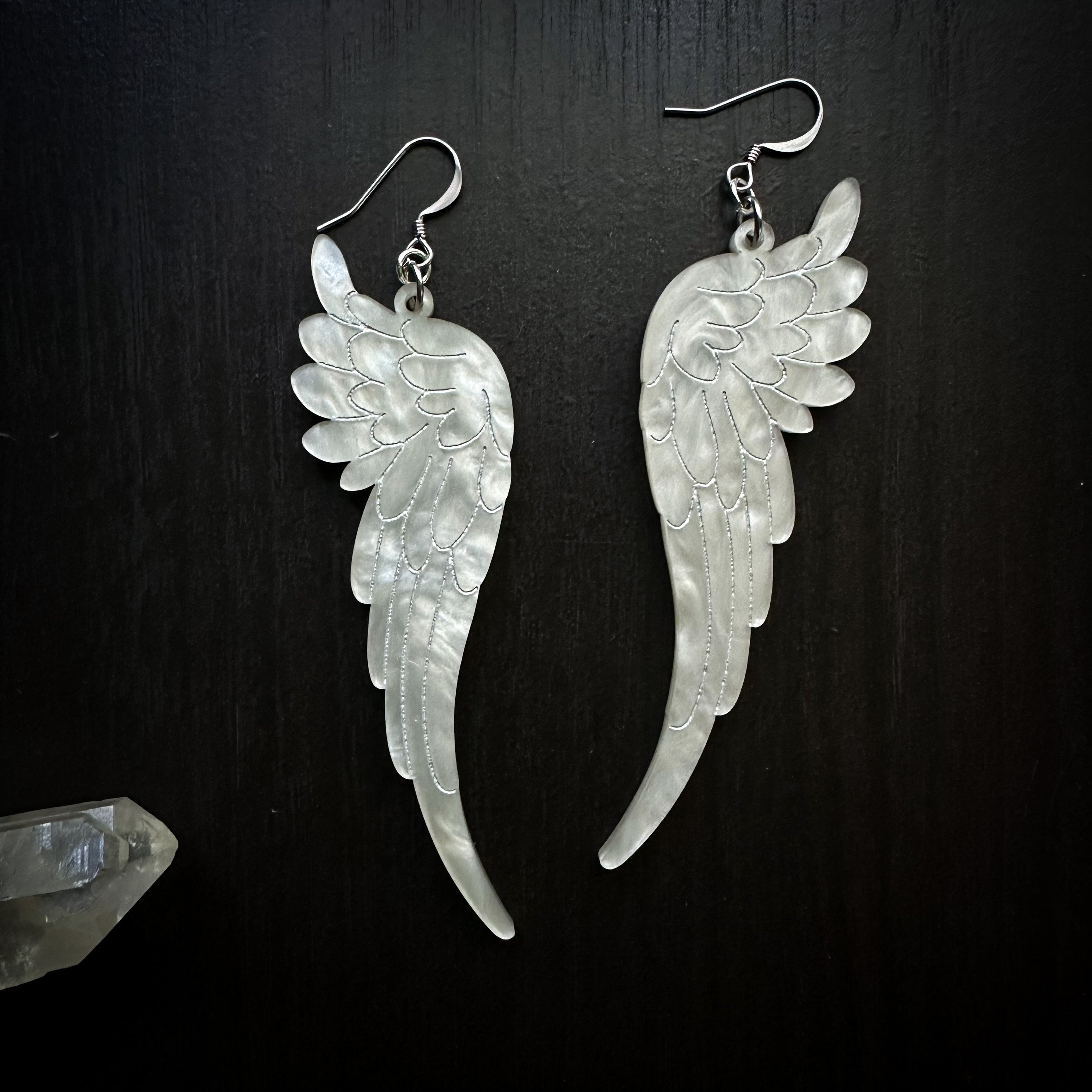 Angelic Acrylic Earrings