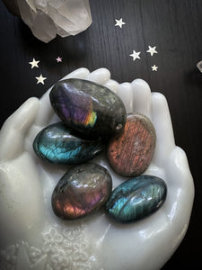Labradorite Palm Stones