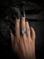 Moonstone Petite Coffin Ring