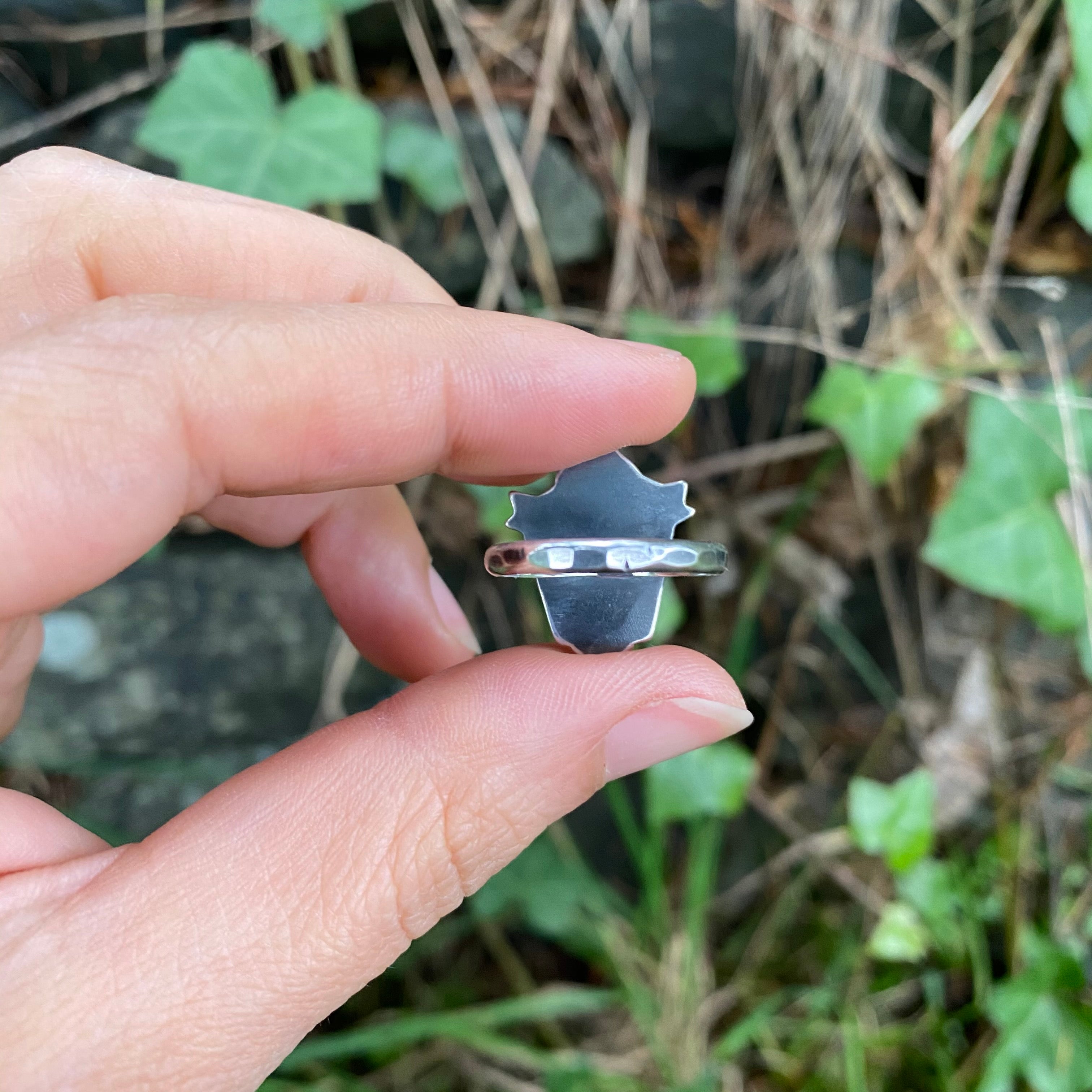 Moonstone Hekate's Lantern Ring