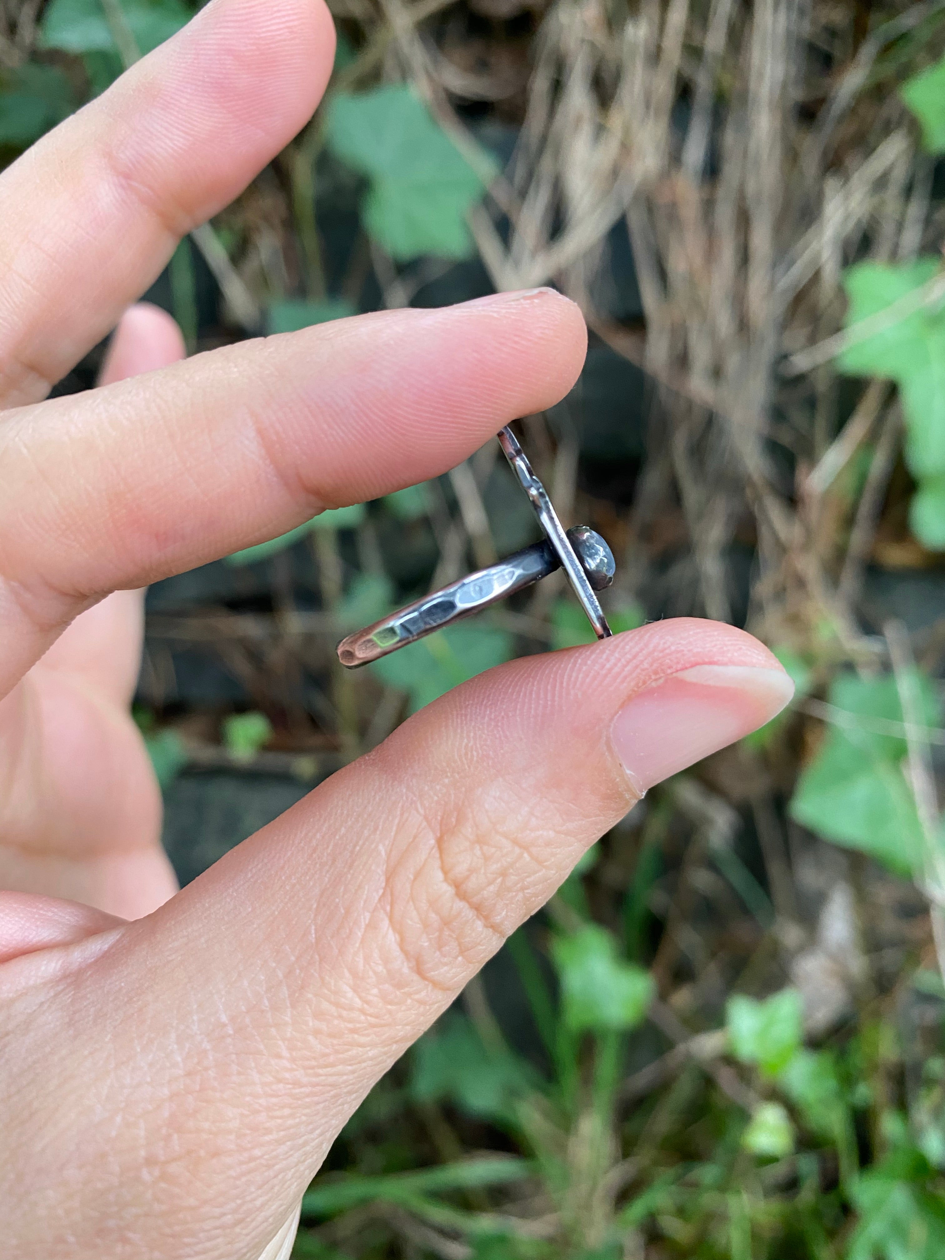 Moonstone Hekate's Lantern Ring