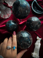 Eudialyte in Arfvedsonite Spheres