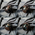 Eudialyte in Arfvedsonite Spheres