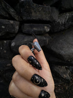 Moonstone Petite Coffin Ring