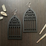 Salem Cathedral Window Acrylic Earrings