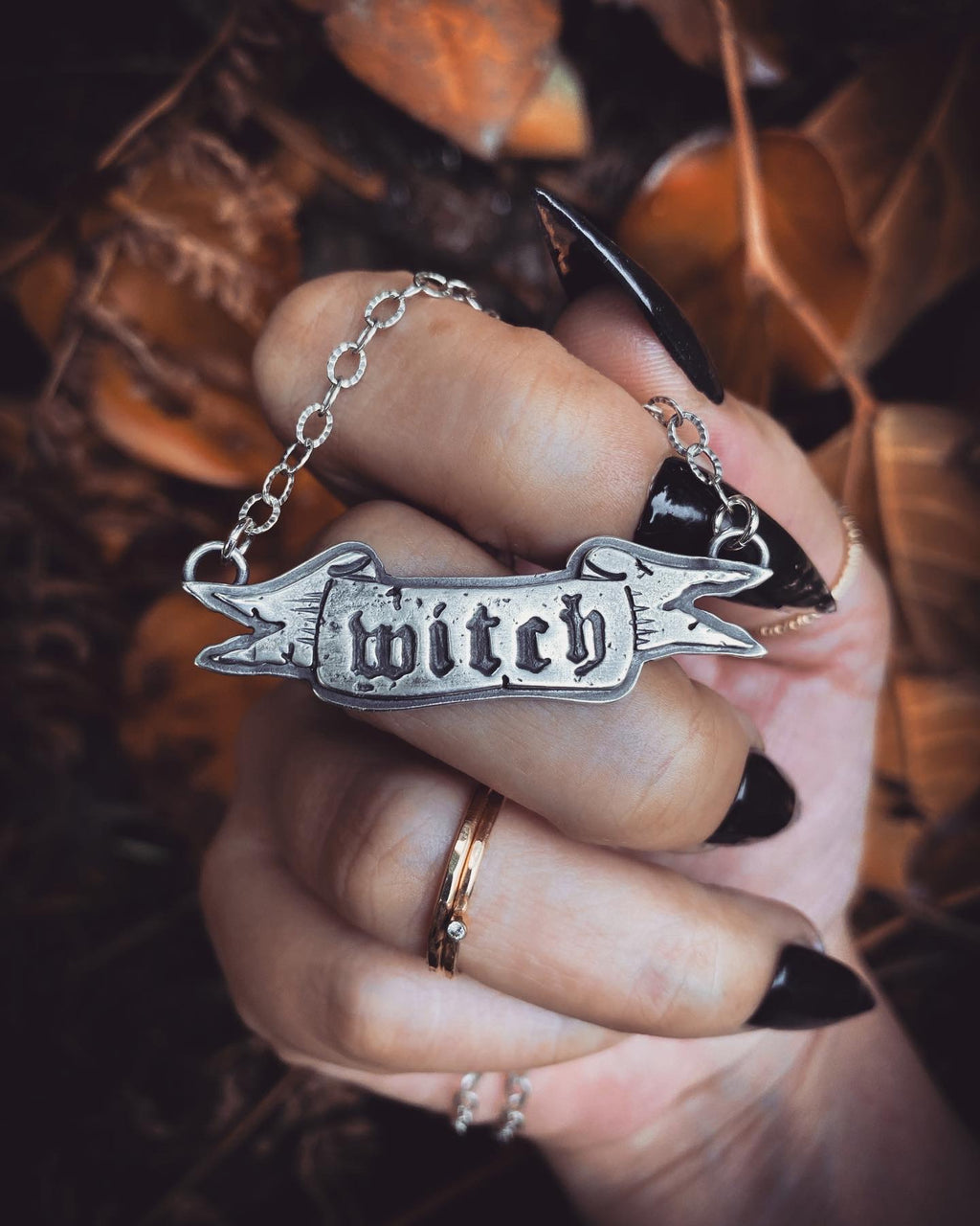 The Witch Banner Necklace